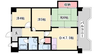 ロイヤルコーポ伊保の物件間取画像